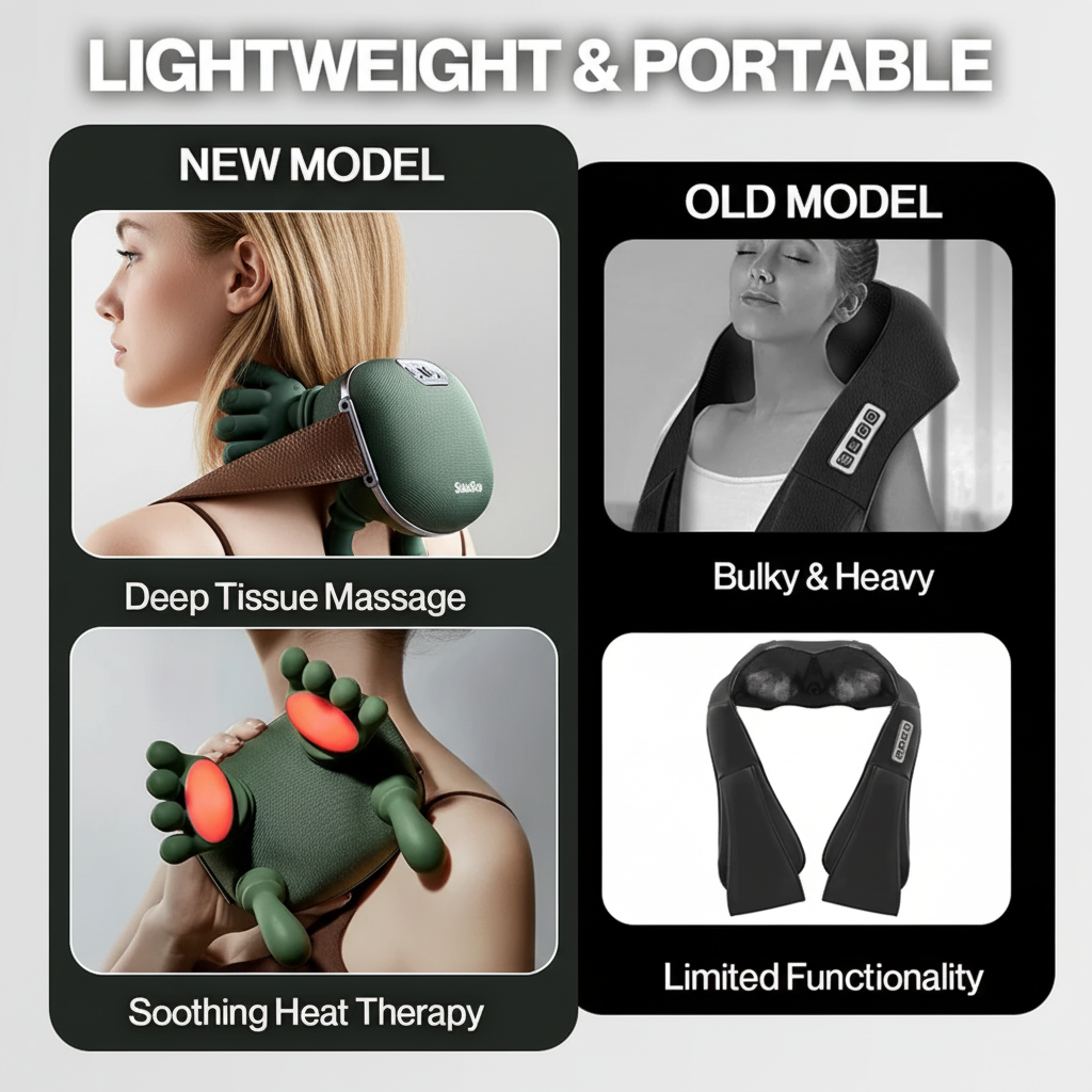 NoireCraft – Smart Neck & Shoulder Massager