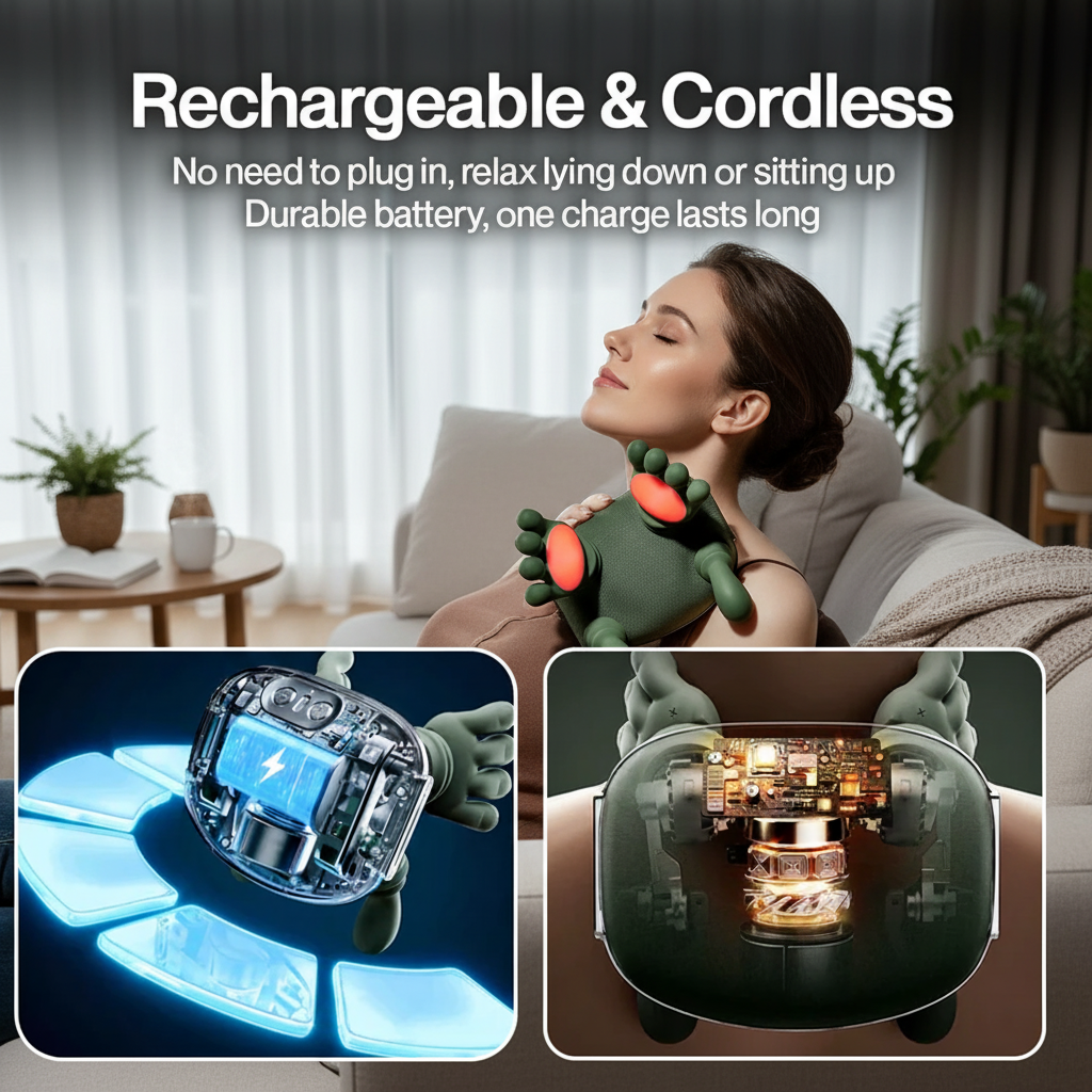NoireCraft – Smart Neck & Shoulder Massager