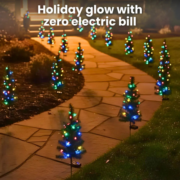 Solar Christmas Tree Lights
