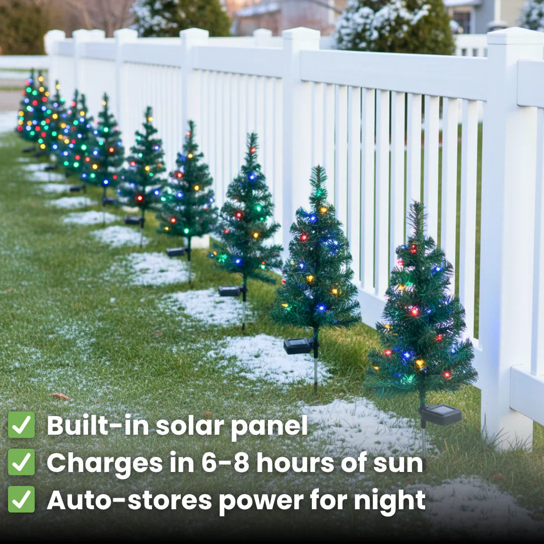 Solar Christmas Tree Lights