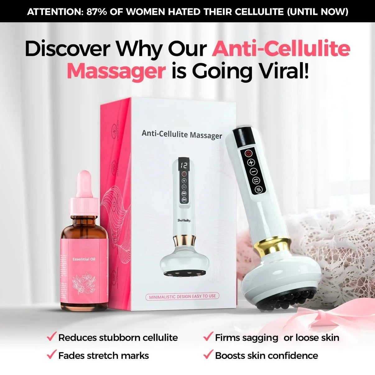 NoireCraft 5-in-1 Anti-cellulite Massager