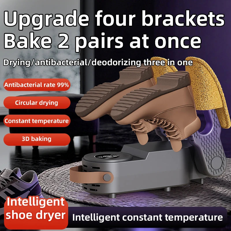 NoireCraft 2025 New Electric Shoe & Boot Dryer with UV Deodorizer