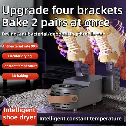 NoireCraft 2025 New Electric Shoe & Boot Dryer with UV Deodorizer