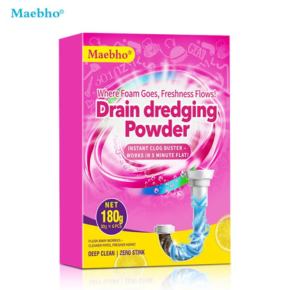 Sewer unblocking powder