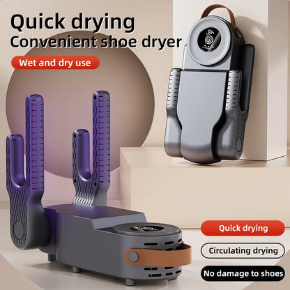 NoireCraft 2025 New Electric Shoe & Boot Dryer with UV Deodorizer